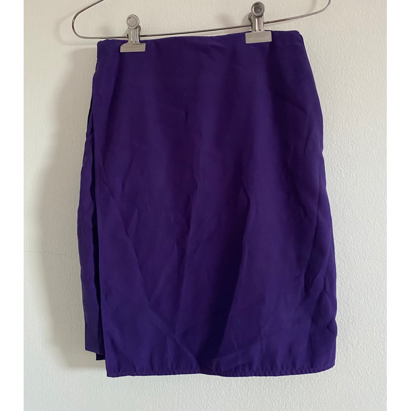 กระโปรงไทยพาณิชย์ มือสอง ไซส์ s เอว 24