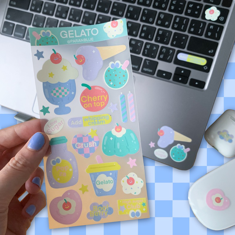 Baby sticker สติกเกอร์ใส ไดคัท