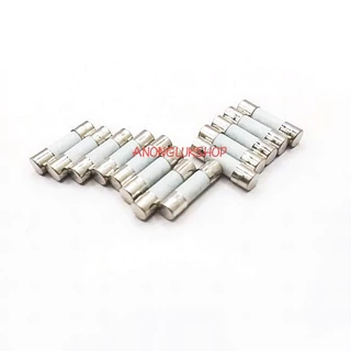 10ตัว 👉👉ฟิวส์เซรามิก 20มิล Fuse Ceramic 20MM. 250V 0.1A 1A 2A 2.5A 3A 3.15A 4A 5A 6A 6.3A 8A 10A 12A 13A 15A 20A 25A 30A