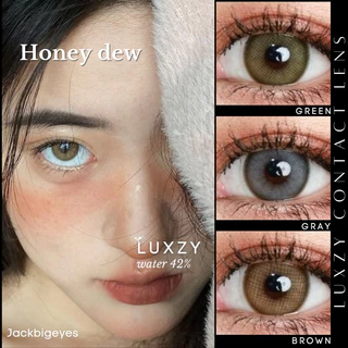 Luxzy lens Mini Honey Dew Green/Gray/Brown ค่าสายตา 0.00-1000
