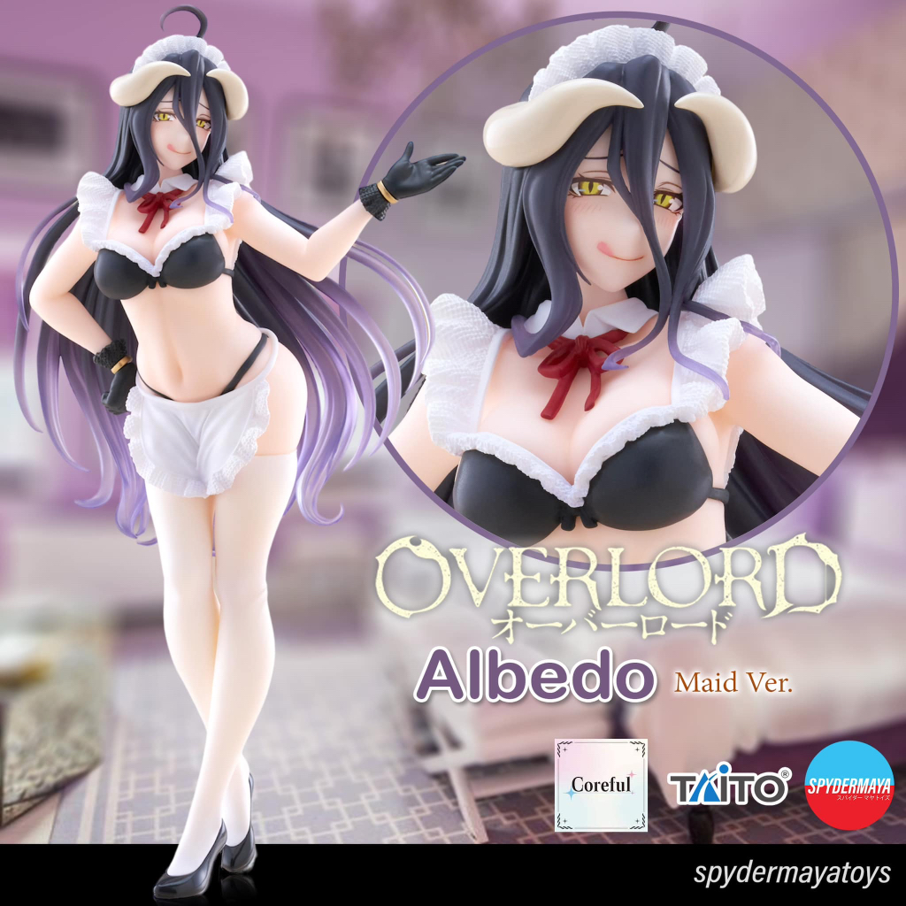 [พร้อมส่ง] ฟิกเกอร์ Albedo Maid ver.  Coreful Figure  Overlord IV - TAITO