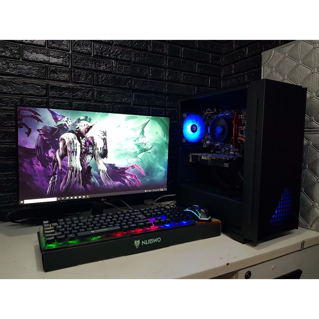 ***ของใหม่** คอมประกอบ CORE i3-12100F /RAM 8GB/SSD 240GB/ VGA 2G DDR5 คอมเล่นเกม GTA V FIFA4 FreeFir