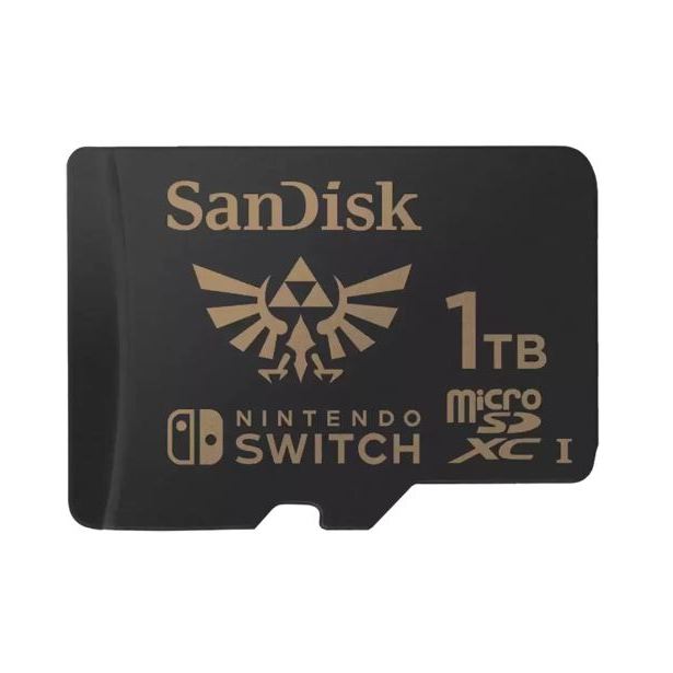 1 TB MICRO SD CARD (ไมโครเอสดีการ์ด) SANDISK NINTENDO-LICENSED MEMORY CARDS FOR NINTENDO SWITCH (SDS