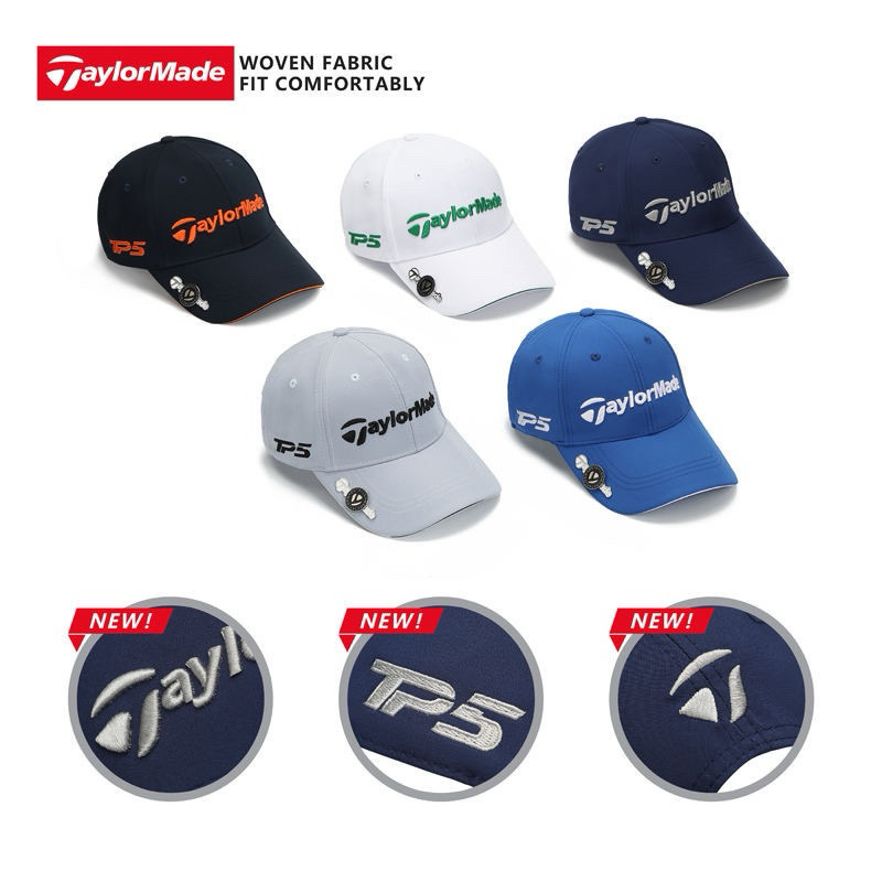 หมวกกอล์ฟ With Maker Golf Ball Magnet Taylormade TP5 golf hat Stealth2