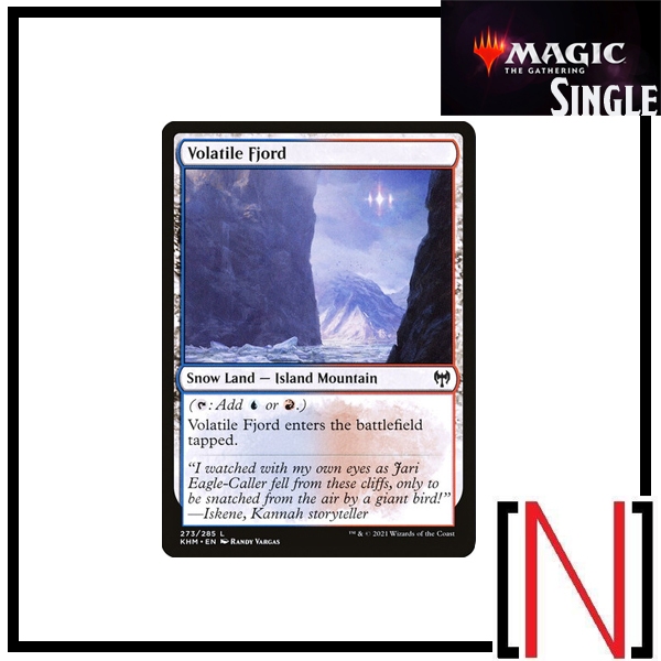 [MTG][Single][KHM] Volatile Fjord ระดับ Common [ภาษาอังกฤษ]