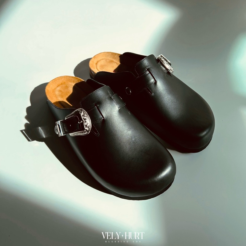 รองเท้าหนังVely.hurt Silver Nappa Sandle