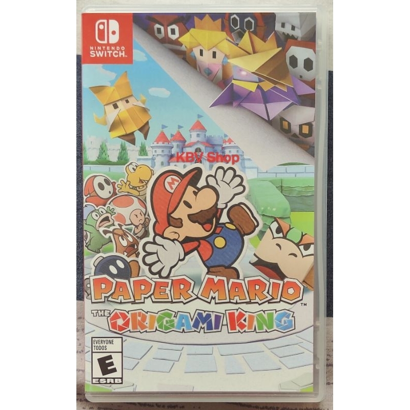 (ทักแชทรับโค๊ด)(มือ 2 พร้อมส่ง)Nintendo Switch : Paper Mario The Origami King มือสอง