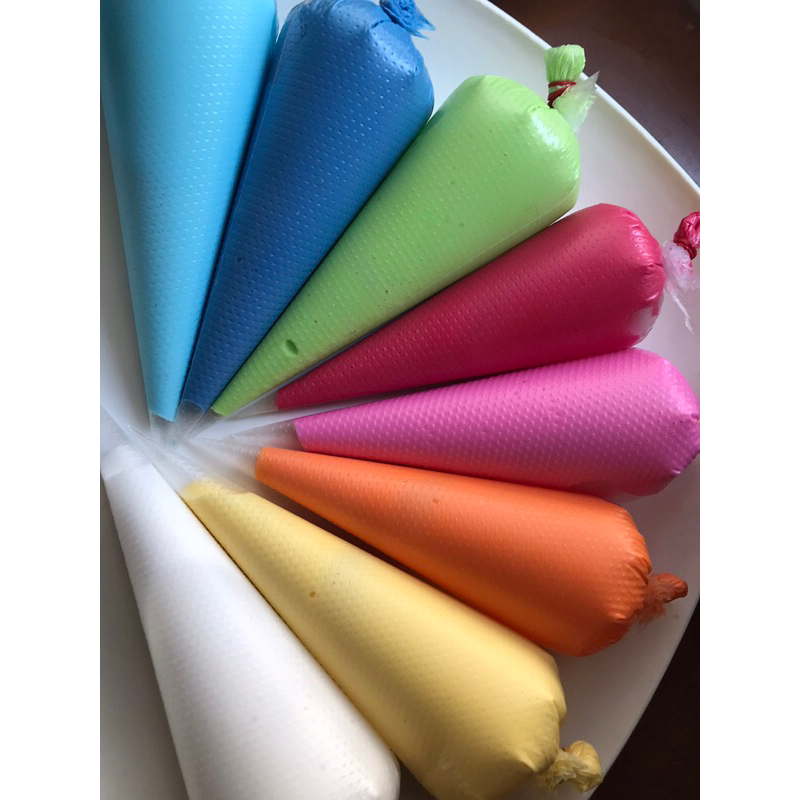 ไอซิ่งครีม สีสดใส สีพาสเทล ตกแต่ง วาดลวดลาย บนคุกกี้ ขนมอบ เค้ก ขนาด 80 กรัม หลายสีให้เลือก