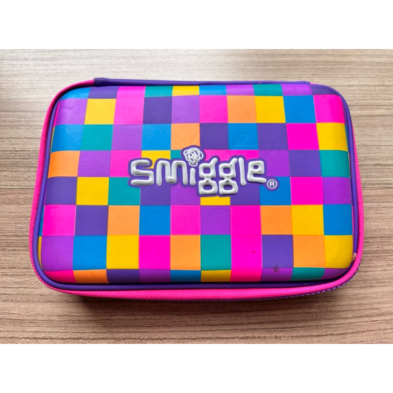 smiggle กล่องดินสอ2ชั้น มือ2 แท้100% จากออสเตรเลีย