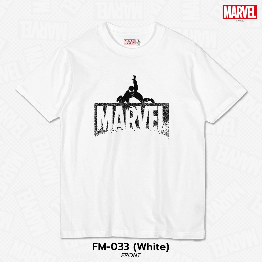 Power 7 Shop เสื้อยืดการ์ตูน ลาย มาร์เวล ลิขสิทธ์แท้ MARVEL COMICS (FM-033) — صورة 4
