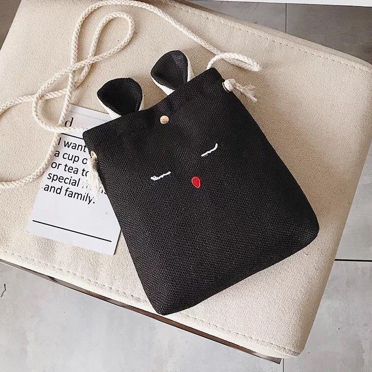 ￼กระเป๋าสะพายผ้าแคนวาสcanvas shoulder bagTz8
