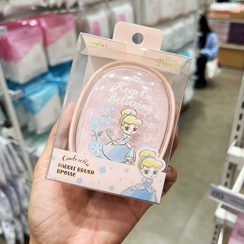 แปรงหวีผมเจ้าหญิงซินเดอเรลล่า Disney Princess collection 🪮 MINISO