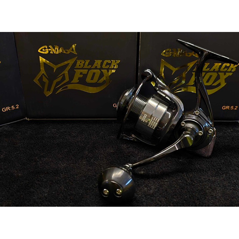 G MAX BLACK FOX รอกสปินนิ่งรุ่นใหม่ล่าสุด แบล็ค ฟ็อกซ์