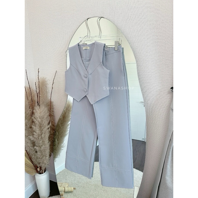 Swanashop - “ Bronx vest set “