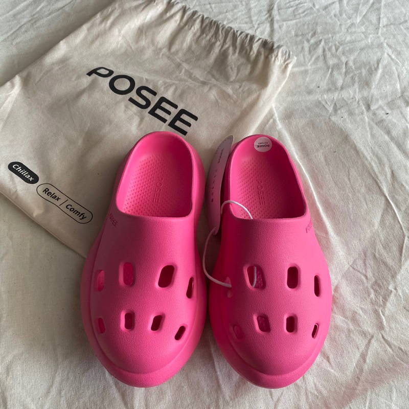 รองเท้า Posee Mae Galaxy สีชมพู Size 36 ( 23 ) แท้ 💯