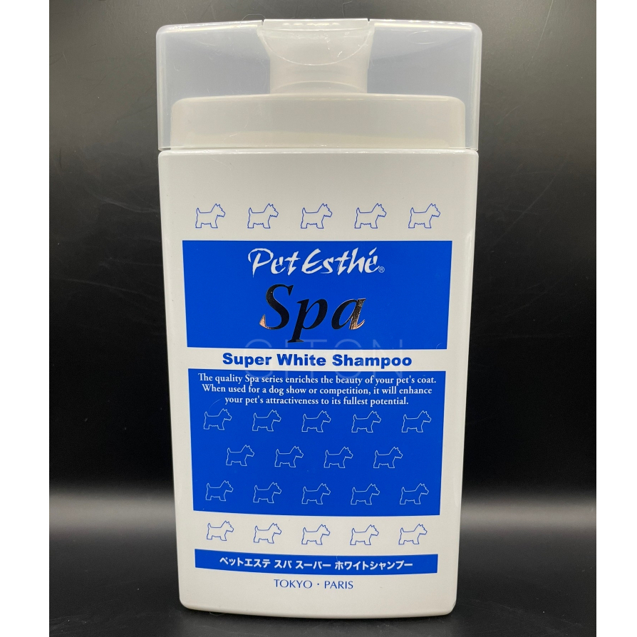เพ็ทเอสเต้ แชมพูสุนัขขนขาว สูตรสปาขนขาวพิเศษ นำเข้าจากประเทศญี่ปุ่น Pet Esthé Spa Super White Shampoo - รูปที่ 4