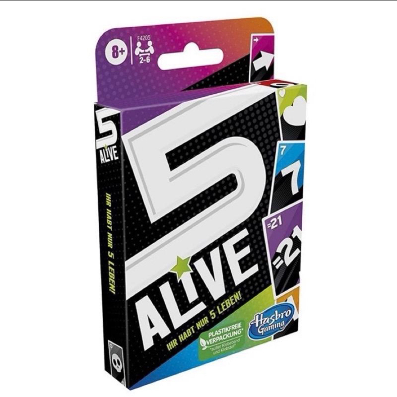 ถูกที่สุด!!! รอของ 7-10 วัน การ์ดเกม บอร์ดเกม 5 ALIVE (Five Alive Card Game  Easy to Learn Family Ga