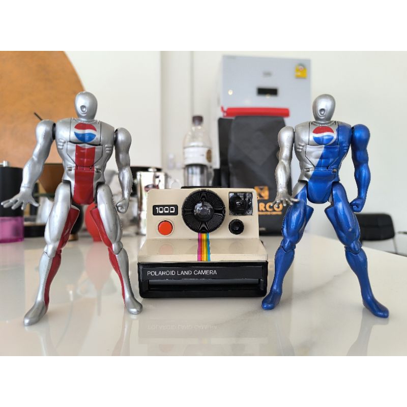 ฟิกเกอร์ pepsi man head change 1998 bandai