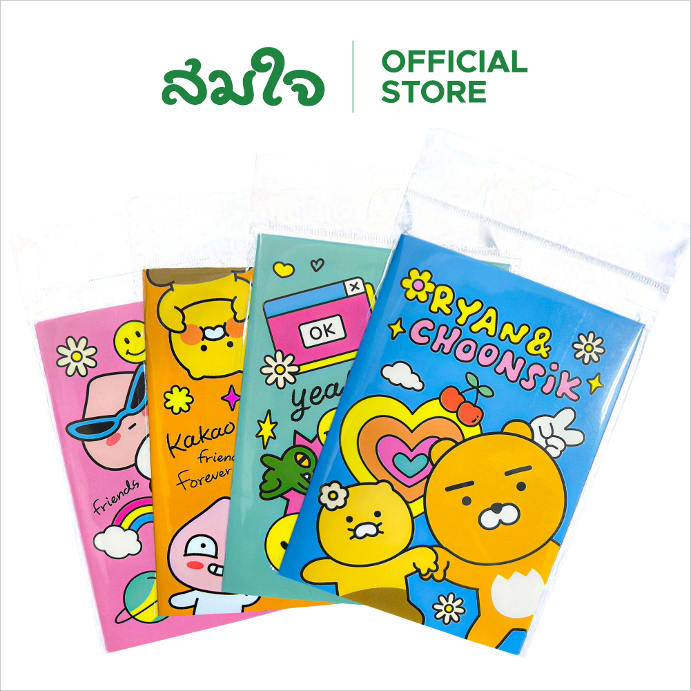 Somjai Selected สมุดโน๊ต A6-SC KK1283 คละลาย