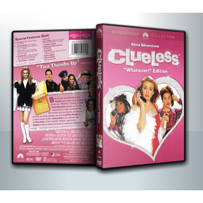 [ DVD Movie มีปก+สกรีนแผ่น ] Clueless (1995) : ขอเวอร์ให้สะเด็ด ( 1 DVD )