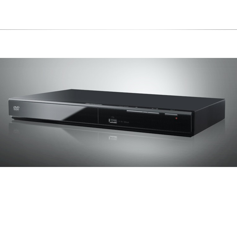 +แถมดีวีดีหนัง 3 แผ่น+  เครื่องเล่นดีวีดี PANASONIC รุ่น DVD-S500GJ-K เล่นแผ่น DVD/CD/MP3 เครื่องเล่