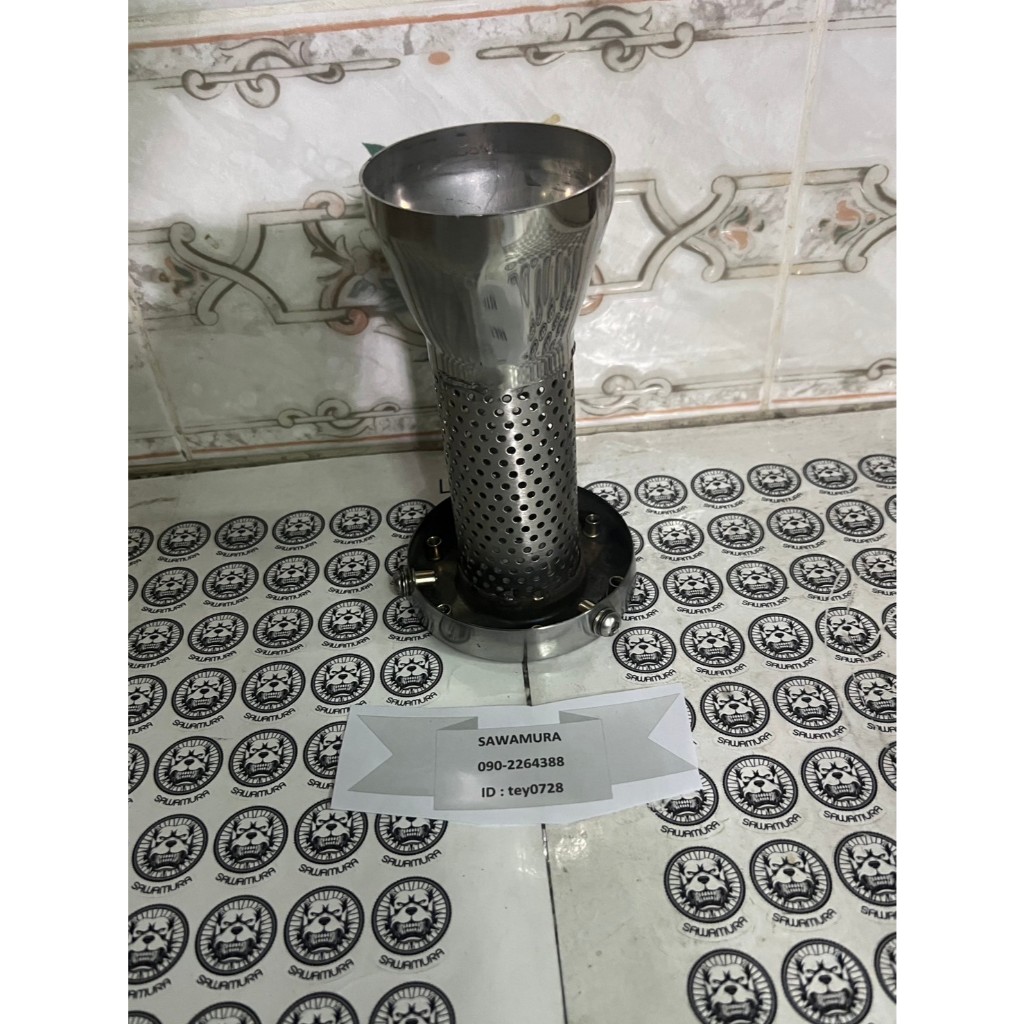 SR400 ไส้ท่อแทร็ป Supertrapp แบบยึดข้าง 3 รู SR400 SR500 SR400FI sr400 sr500 sr400fi