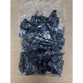 คลิปก้ามปู(50,100ชิ้น)ขนาด 3/8"(3หุน), 1/2”(4หุน), 3/4"(6หุน), 1" คลิปจับท่อ คลิปก้ามปู คลิปจับท่อPVC ที่ยึดท่อPVC
