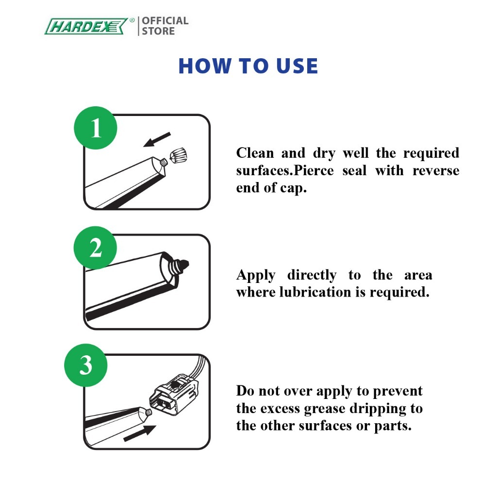 วางซิลิโคนจาระบีไดอิเล็กตริก HARDEX DI-ELECTRIC GREASE ราคา ถูกที่สุด ดีลบีเคเค แกลเลอรีภาพที่ 7