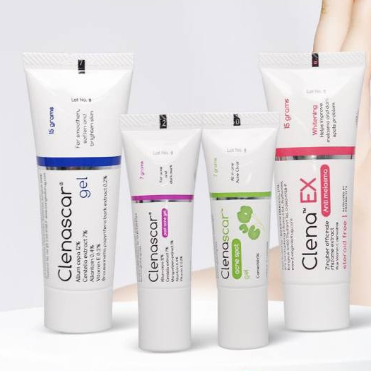 พร้อมส่ง CLENASCAR GEL , Clenascar C *ซิลิโคนเจล * , Clena Ex Anti melasma 15 g