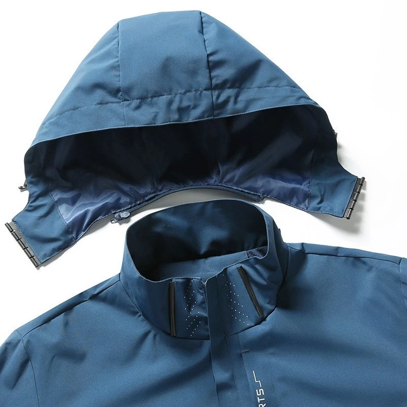 เสื้อกันฝนกันน้ำ มีหมวกคลุม แขนยาว thumbnail 7