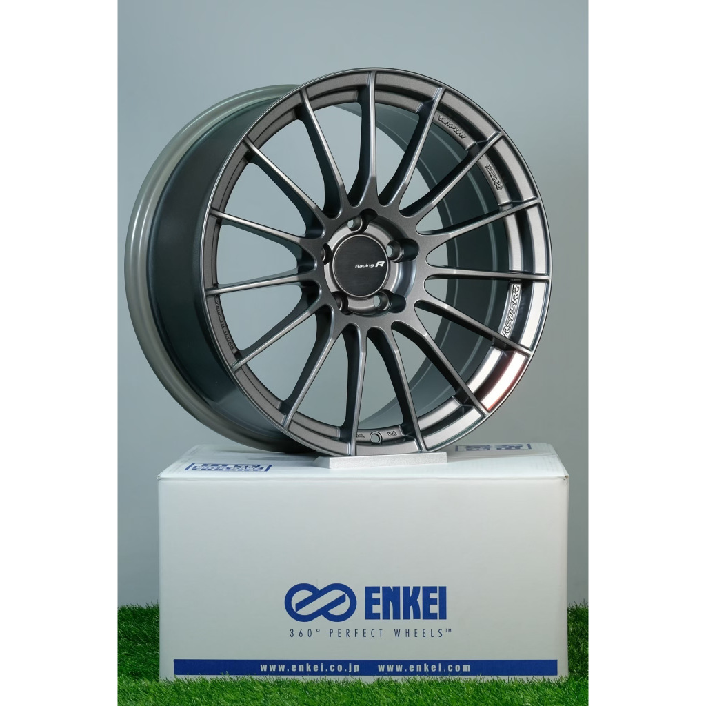 ล้อแม็กใหม่ Japan ENKEI RS05RR 5รู114 ET35 กันเมทาลิก 9-18นิ้ว