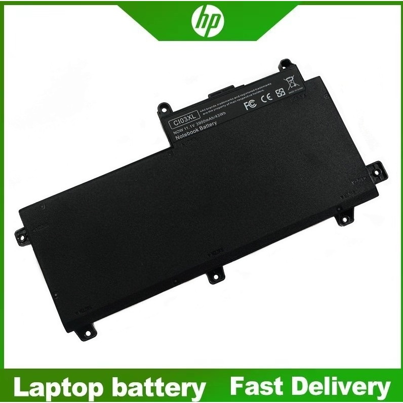 ☸HP แบตเตอรี่ ของแท้ CI03XL ฟรี ไขควง (HP ProBook 640 G2 / 640 G3 / 645 G2 / 645 G3 / 650 G2 / 650 G