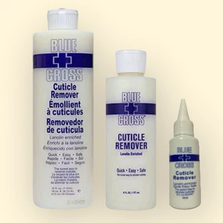 น้ำยาตัดหนังนิ่ม น้ำยาหนังนิ่มBLUE CROSS Cuticle remover ขนาด30ml. 17ml.และ 473ml.