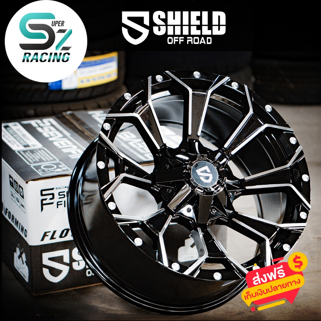 ล้อแม็ก D4 ขอบ 18x9.0 | ET18 | 6 รู 139.7 | ค่าย Sevenfifth (เซเว่นฟิฟธ์)