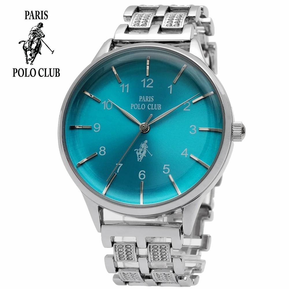 นาฬิกา นาฬิกาข้อมือผู้หญิง ประกัน1 ปี แบรนด์ Paris polo club PPC-220535L