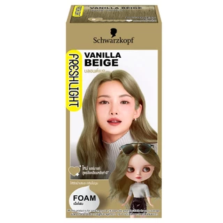 Schwarzkopf Freshlight Foam Color VANILLA BEIGE โฟมเปลี่ยนสีผม สีบลอนด์เบจ 1 กล่อง