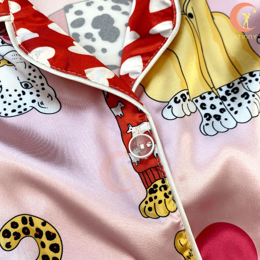 ชุดนอนSatinnyชุดกระโปรงSP10แฟชั่นฤดูร้อน ใส่เที่ยวได้ ส์ไตล์เกาหลี ชุดนอนผู้หญิงแฟชั่น ผ้าSilk Satin - รูปที่ 3