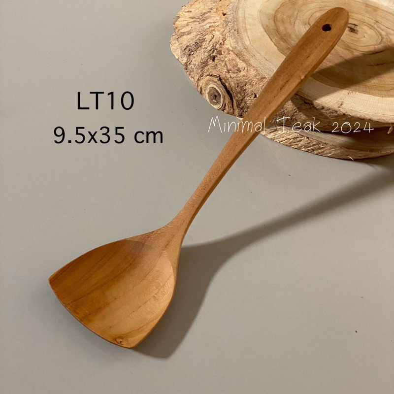 ตะหลิวไม้สัก ตะหลิวผัดขนาดใหญ่