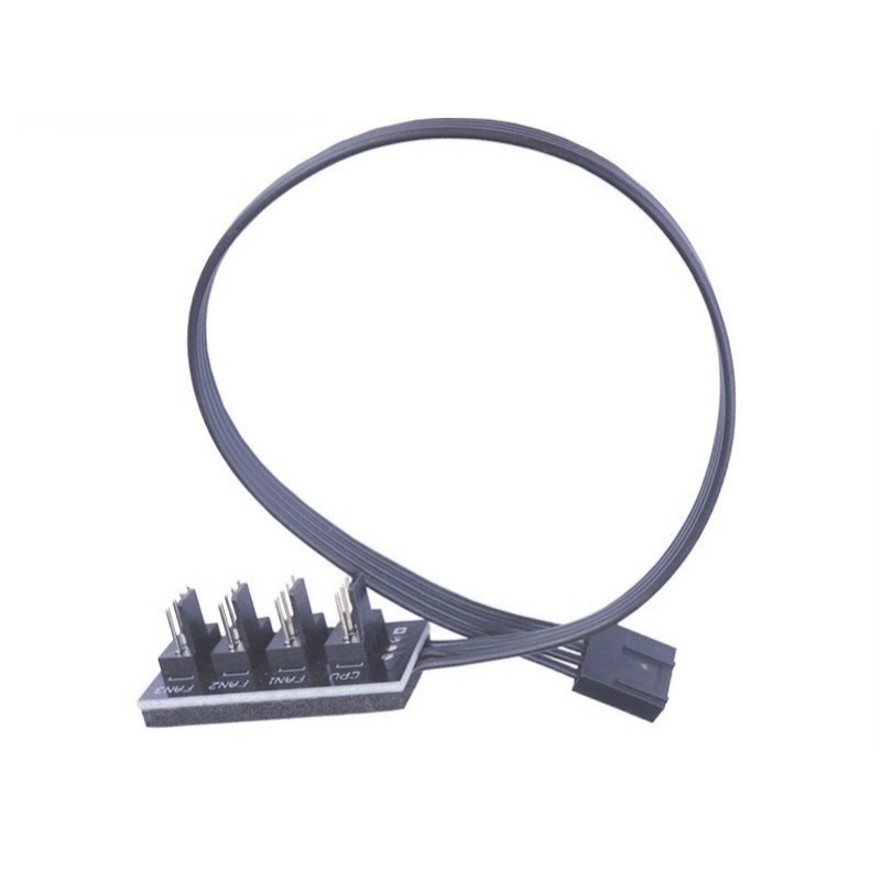 FAN HUB  1 TO 5 4Pin 3Pin PWM แฟนฮับ สายพัดลม สายขยายช่องพัดลม (3-4 PIN)ของมีพร้อมส่ง
