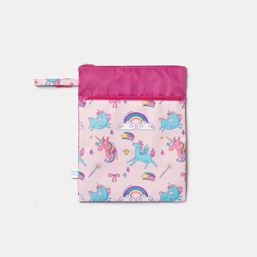 กระเป๋า รุ่น Wet/Dry Bag (Soft) ลาย Pink Unicorn