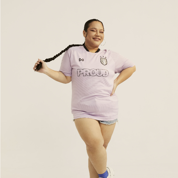 WARRIX เสื้อฟุตบอล รุ่น PRIDE MONTH FOOTBALL JERSEY (WA-242FBAPM01)