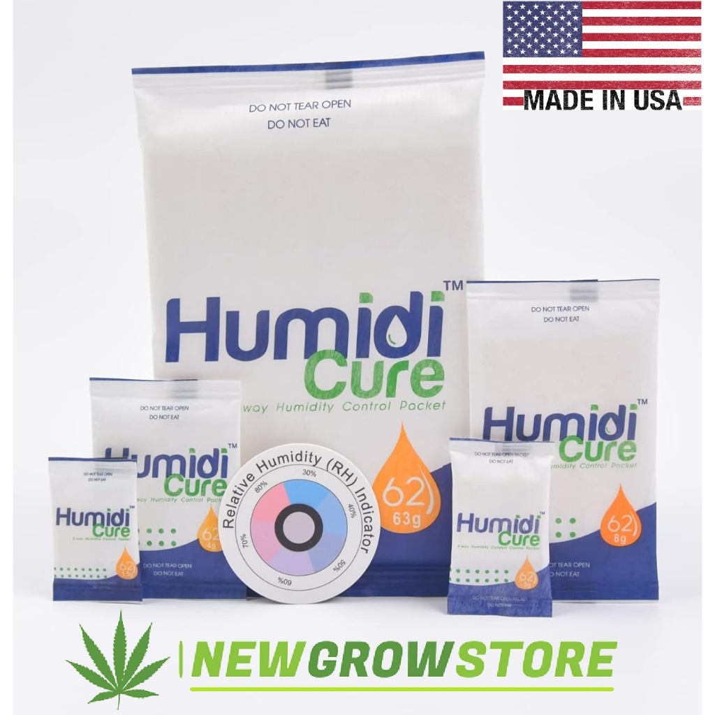 1.5g and 3g Humidi-Cure RH62% Humidity Control Packet 1Pack Flowers Buds 1 แพ็ค ซองควบคุมความชื้น สำหรับดอกตูม 3.5ก. 7ก.