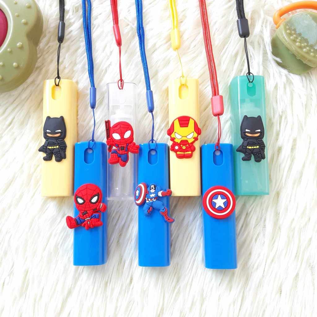พร้อมส่งในไทย ขวดสเปรย์พกพา ทรงลิปสติก ขนาด 10 ML. พร้อมสายคล้องคอ ขวดสเปรย์แอลกอฮอล์