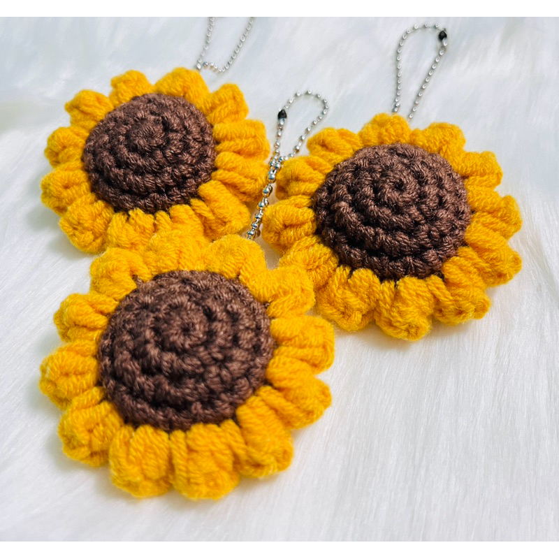 พวงกุญแจ ดอกทานตะวัน (ของขวัญ ของชำร่วย) 🌻🌻🌼