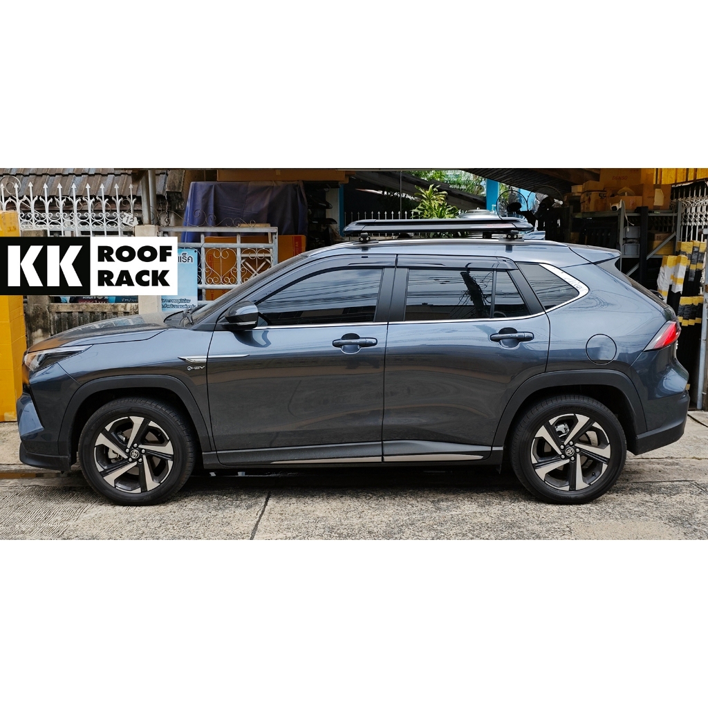 แร็คหลังคา ถาดอลูมิเนียม Carryboy + KK Toyota Yaris Cross ไม่เจาะรถ ของใหม่ [FX-0M] - รูปที่ 5