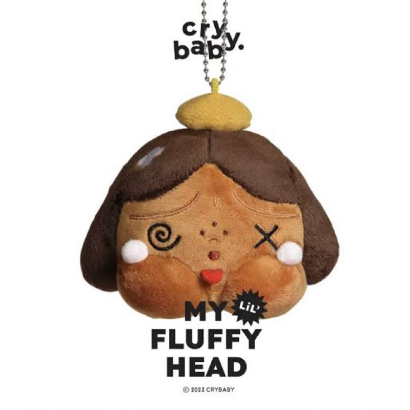 Crybaby My Lil Fluffy Head พวงกุญแจ พร้อมส่ง เลิกผลิตแล้ว