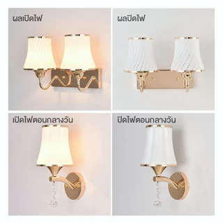 🔥โคมไฟติดผนัง LED🔥 กลางแจ้ง ไฟตกแต่ง กันน้ำได้ ไฟแต่งสวน ไฟทางเดิน ไฟกิ่ง E27 สวน ภายนอก 3สี