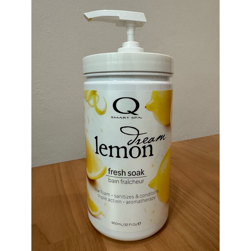 Qtica Fresh Soak Lemon  ผลิตภัณฑ์สำหรับทำสปา ใช้แช่มือ/เท้า