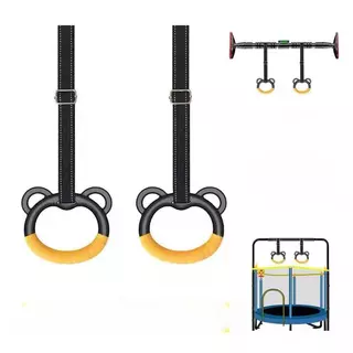 ห่วงยิมนาสติก Kid Gymnastic Rings ยาว2เมตร ไม่ลื่น ทนทาน อุปกรณ์ออกกำลังกายสำหรับเด็ก