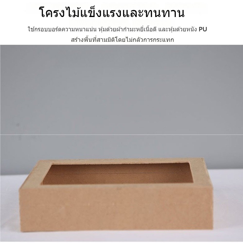 กล่องเก็บนาฬิกาข้อมือ 12 เรือน ฝากระจก บุหนัง ด้านในบุกำมะหยี่